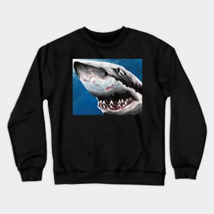 Great White Shark Crewneck Sweatshirt